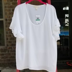 Michael Michael Kors sheer blouse